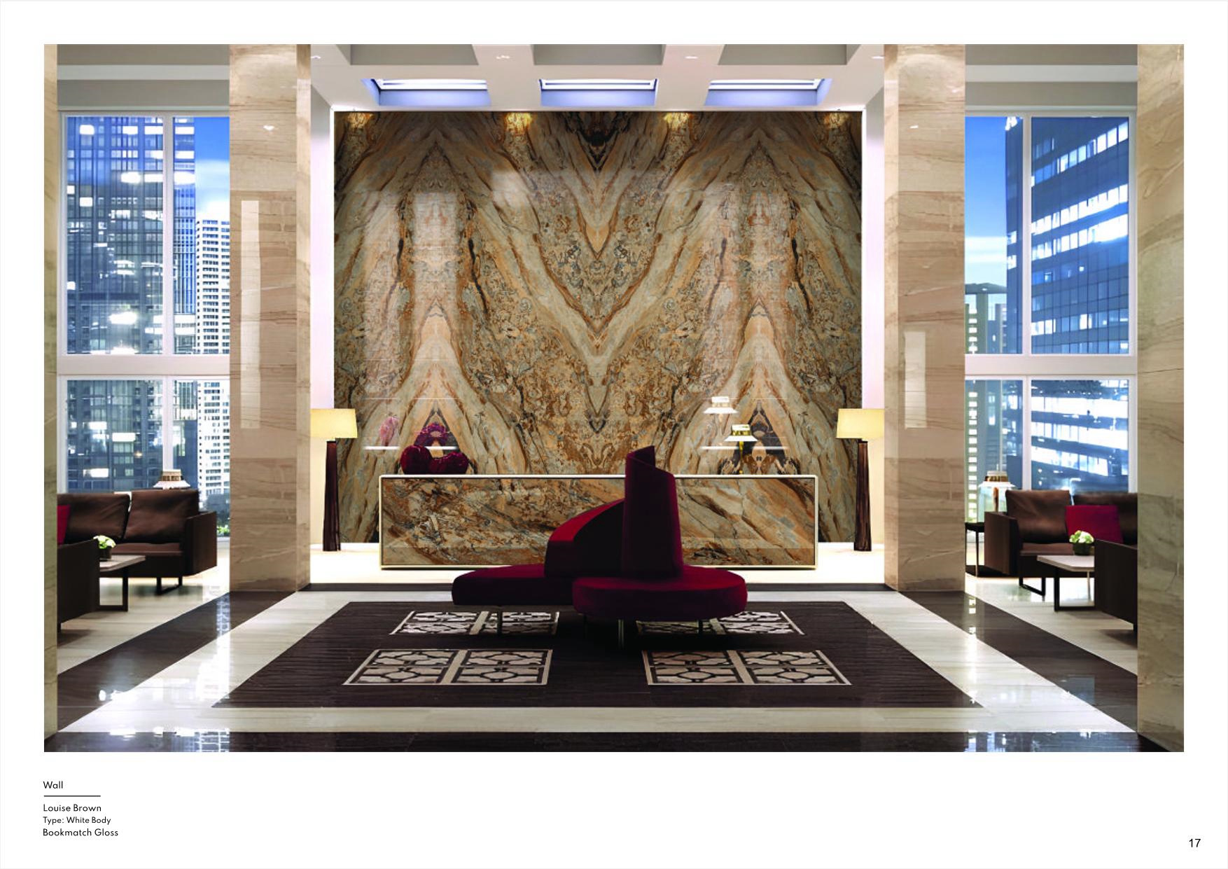 Porcelain 1200x3200mm Glossy Slab - 8